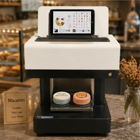 Impresora Automática de Alimentos de Venta Directa de Fábrica para Café, Leche, Té, Macarons y Pasteles