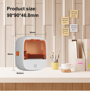 Mini không dây Sticker máy in BT nhãn nhiệt và mã vạch Máy in ảnh với giao diện USB trong kho - Product Image 6