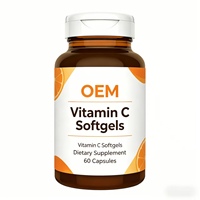 Complément alimentaire quotidien en gélules de vitamine C à marque privée OEM pour le soutien de la santé globale