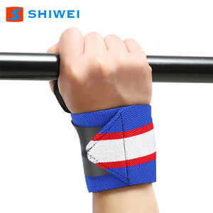 Shiwei Elastic Wristband <b>Nylon</b> Protective Strap For Wrist Support Fitness Sports Adult Universal Non <b>Slip</b> - Product Image 3