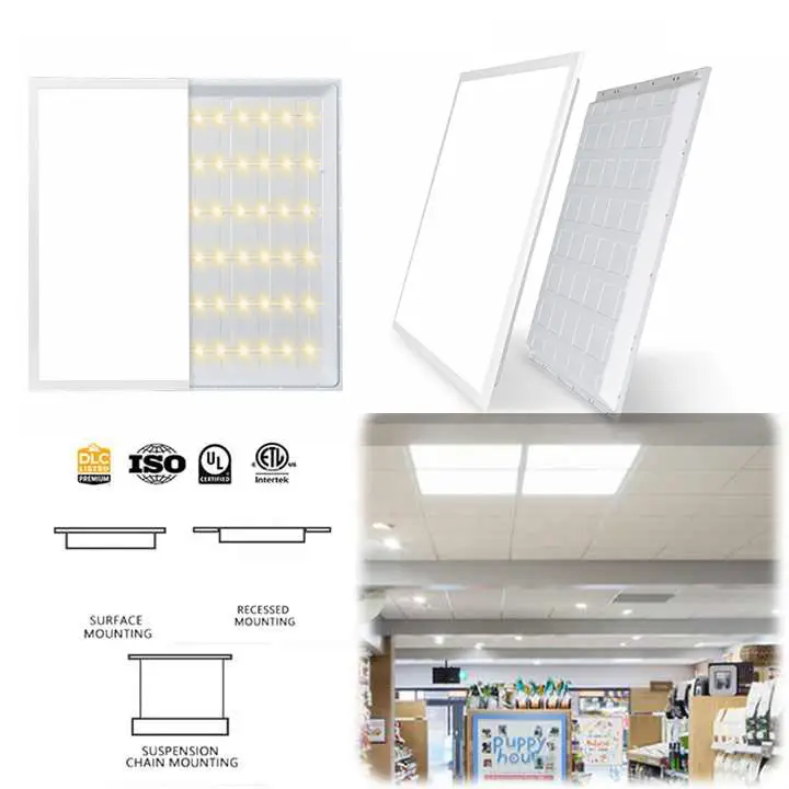 천장 조명 화이트 프레임 산업 사용 Lpb LED 백라이트 라이트 패널 2x4 600x600 led 패널 조명