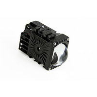 Projecteur LED avant de voiture 35W à combinaison libre, mini projecteur LED auxiliaire pour calandre, lentille de projecteur, lumière de calandre à un seul faisceau