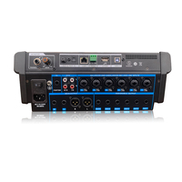 Système Pa 12 voies Console de mixage numérique Enregistrement de scène Équipement de musique Mélangeur audio Mélangeur audio professionnel 12 canaux