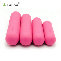 TOPKO Nouvel ensemble d'haltères en silicone coloré Équipement d'entraînement doux au toucher, sans odeur et adapté aux débutants