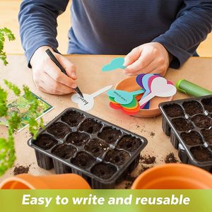 <span class=keywords><strong>2023</strong></span> nouveau <span class=keywords><strong>Mini</strong></span> Kit de germination à effet de serre 80 cellules humidité dôme Silicone graine plateau de démarrage plante Kit de culture pour la Propagation des plantes - Product Image 5