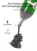 IParts Relife RL-403S pâte à souder 183 température moyenne température pâte à souder Flux 10CC étain liquide BGA flux de soudure