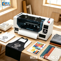 Impresora DTF A3 KECAI con Dos Cabezales XP600 para Impresión Digital de Formato Pequeño, Máquina Textil Automática