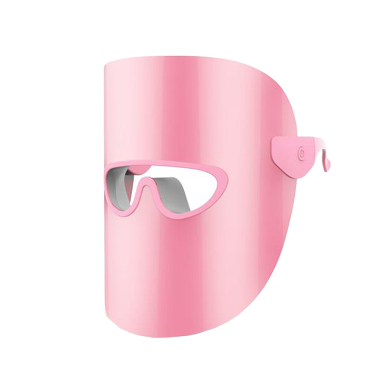 Hot Selling Custom Logo Red Light Therapy LED Mask 3 Colors Beauty Instrument Rejuvenation Face Mask Pdt LED shield Machine