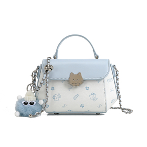 Bolsa de Ombro Feminina com Fecho de Tampa em Material PU, Capacidade de <span class=keywords><strong>10</strong></span> Polegadas, Uso Diário - Product Image 1