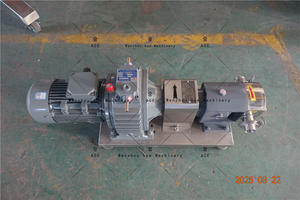 เครื่องปั๊มกลีบแบบหมุนทำจากช็อคโกแลตซอสพริกทาฮินีเนยถั่ว316 Ss304 - Product Image 6