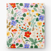 Funda personalizada con estampado Floral A4, carpeta de bolsillo con papel recubierto, para documentos, cartas, archivos