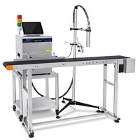 Machine d'impression jet d'encre pour bouchons de bouteilles IPS-C240 Plus, 5 lignes, impression continue CIJ, imprimante de date à jet d'encre, longue distance d'impression 2-50 mm
