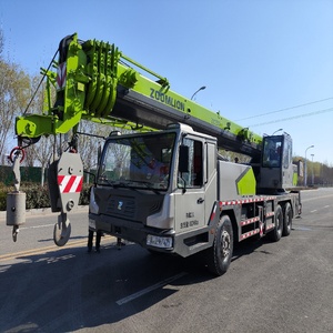Grue sur camion Zoomlion ZTC250V de marque chinoise de premier plan, d'occasion, 25 tonnes, hauteur de levage de 43 m, adaptée aux travaux d'ingénierie - Product Image 1