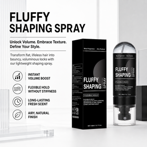 Fluffy Shaping Spray Flexible Hold Airy Texture Volume Lift Fast Dry Non Aerosol <b>Hair</b> <b>Styling</b> Spray - Product Image 1