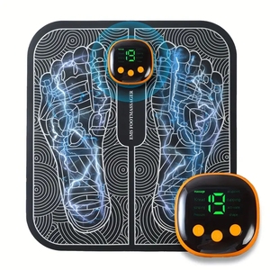 Alat Pijat Kaki Portabel Grosir 2025 untuk Neuropati, Pijat Kaki untuk Plantar Fasciitis, Pijat Refleksi Kaki, Ems Titik Akupuntur - Product Image 1