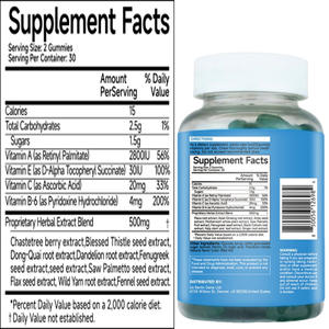 פרמיה צמחי תבורי תות בטעם פטל תוסף combo חבילת צמיחה חיונית עבור נשים כושר גופני מבוגר booty - Product Image 4