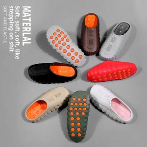 Chaussures sabots décontractées tendance et technologiques, nouvelles, antidérapantes, résistantes à l'usure, à semelle souple et épaisse en EVA, avec fonction massage - Product Image 1