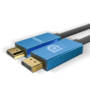 Cable DisplayPort a <span class=keywords><strong>HDMI</strong></span> de Alta Velocidad Personalizado con Revestimiento de PVC, Macho a Macho, para Proyector/Monitor - Product Image 3