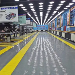 2024 Plastic Products PP Garage Floor Tiles For Car Showing Room