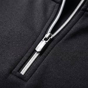 Abbigliamento uomo Cenloong all'ingrosso, felpe personalizzate in poliestere <span class=keywords><strong>con</strong></span> zip a 1/4, pullover, <span class=keywords><strong>polo</strong></span> da golf, felpe <span class=keywords><strong>con</strong></span> <span class=keywords><strong>cappuccio</strong></span>. - Product Image 2