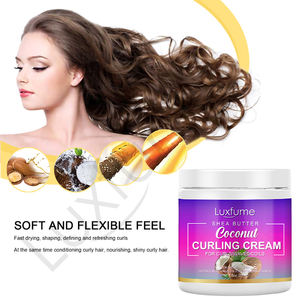 Crema rizadora para mantener el cabello <span class=keywords><strong>Afro</strong></span>, <span class=keywords><strong>rizos</strong></span> de <span class=keywords><strong>coco</strong></span> hidratantes, crema rizadora de estilismo, etiqueta privada personalizada - Product Image 2