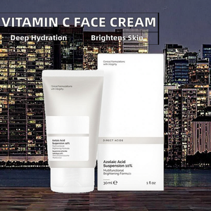 Crema Hidratante Facial con <span class=keywords><strong>Vitamina</strong></span> <span class=keywords><strong>C</strong></span> Orgánica y Ácido Hialurónico Golden Pearl Beauty, Aclarante, Antiarrugas, para Piel Mixta, Tamaño Viaje - Product Image 2