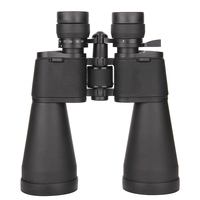 For Black Powerful Porro Zoom 10-30x60 Waterproof ABS+Glasses Single Coating Telescope Binoculars for Adults Bird Watching