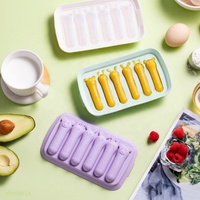 Moule en silicone antiadhésif à 6 cavités pour saucisses, hot-dogs, aliments pour bébés, glaçons et gâteaux - Vente en gros
