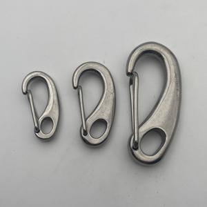 304/316 In Acciaio Inox Forma di Uovo Primavera Snap Hook Quick Link Moschettone - Product Image 1