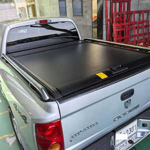 Cubierta de Tonneau <span class=keywords><strong>RAM</strong></span> 1500 de aleación de aluminio de tipo duro para <span class=keywords><strong>Dodge</strong></span> Pickup, tapa de rodillo retráctil impermeable - Product Image 2