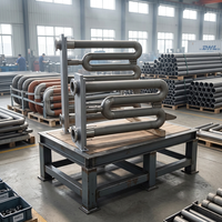 Tube radiant en fonte haute alliage utilisé dans la métallurgie des poudres, four de dégazage et de frittage, four de fonderie, approvisionnement en gros