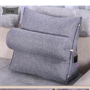 Coussin de soutien <span class=keywords><strong>lombaire</strong></span> moderne et confortable en mousse à mémoire de forme, technique tricotée, coussin de dossier en forme de <span class=keywords><strong>cale</strong></span>, amovible et lavable pour le sommeil - Product Image 2