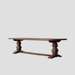 ชุดรับประทานอาหารไม้สไตล์วินเทจกลางศตวรรษเฟอร์นิเจอร์ภายในบ้านที่ทันสมัยสำหรับงานเลี้ยงงานแต่งงานของเจ้าสาวเจ้าบ่าวห้องนั่งเล่น - Product Image 1