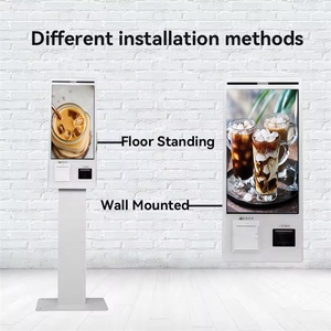 Kiosco de Autopago Todo en Uno <span class=keywords><strong>con</strong></span> Pantalla Táctil de 32 Pulgadas, Diseño Modular, Personalizable, <span class=keywords><strong>con</strong></span> Sistema Android o Windows, Lector de Códigos QR, Precio de Fábrica al por Mayor - Product Image 3