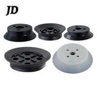 JD Serie H Amortiguador Industrial de Goma de Silicona, Ventosa Neumática de Vidrio con Resorte de Émbolo para Transporte Horizontal y Vertical