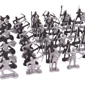 5.5-8 Cm 60Pcs 6 Phong Cách Mini Quân Đội Hành Động Quân Đội Con Số Bán Buôn Hành Động Quân Đội Cổ Người Lính Con Số Cho Chơi Trẻ Em 3 + - Product Image 5