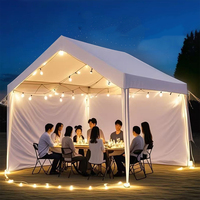 Carpa de Cuatro Patas con Gran Espacio, Impermeable, con Protección Solar, para Venta Ambulante, Eventos al Aire Libre, Refugio para Autos