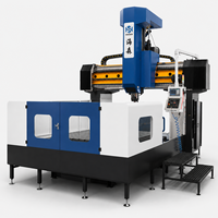 Centre d'usinage CNC industriel à portique pour grandes pièces, fraisage, perçage et alésage de haute précision