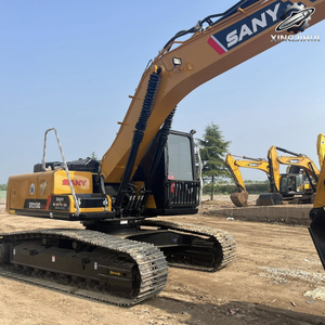 Excavadora de cadenas usada SANY 215, de segunda mano, marca original japonesa, 21.5 toneladas, excavadora de cadenas de tamaño mediano, excavadora usada. - Product Image 3