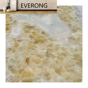 Natuurlijke Gele Saffier Aders Marmer <span class=keywords><strong>Onyx</strong></span> Aanrecht Tegel Gele Marmeren Plaat Textuur Platen 1800X600X20Mm
