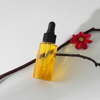 HOPECK 10/15/20/30ML Bouteille en verre pour sérums et huiles essentielles avec compte-gouttes en plastique 18/410 Les Line Collar Pipette pour gouttes oculaires