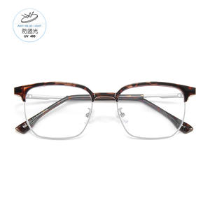 Gafas con Filtro de Luz Azul Marca D, Montura Rectangular Completa, Lentes Acrílicas, Unisex, Origen Danyang - Product Image 4