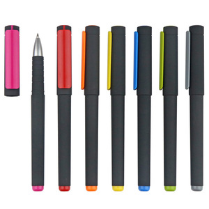 Stylo à bille Offre Spéciale en plastique noir vierge de transfert de chaleur de bureau d'école de logo personnalisé en gros - Product Image 1