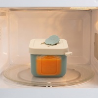 Boîte de rangement hermétique en silicone de qualité alimentaire sans BPA, design original, boîte à lunch, récipient alimentaire en silicone, boîte à goûter pour bébé