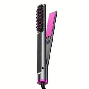 Chuyên Nghiệp Tóc Ép Tóc Hồng Ngoại Và Hơi Nước Phẳng Sắt Salon Gốm Tóc Ép Tóc Thẳng Curler Cho Kiểu Tóc - Product Image 1