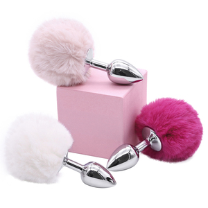 Kamuflase wanita <span class=keywords><strong>vagina</strong></span> berongga butt <span class=keywords><strong>plug</strong></span> seksi toygs gratis sampel kustom cosplay logam anal butt <span class=keywords><strong>plug</strong></span> ekor - Product Image 4