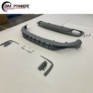 Lame de pare-choc avant et arrière, avec diffuseur d'échappement, modèle mis à niveau style <span class=keywords><strong>ABT</strong></span> PP, pièces pour voiture - Product Image 5