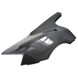 Garde-boue arrière en FIBER de carbone pour AUDI R8 V8 V10, KIT de carrosserie à personnaliser, 2008 — 2015 - Product Image 5