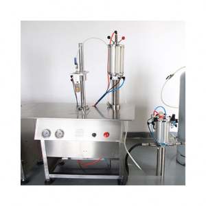 Máquina Semiautomática de Sellado y Llenado de Aerosoles con CO2 de Acero Inoxidable para Llenar Latas de Aerosol - Product Image 3
