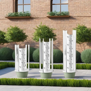 Torre Idroponica Verticale a 9 Livelli per Interni con Luci LED, Spina Standard UK, Sistema di Coltivazione Senza Suolo per Verdure ed Erbe - Product Image 3